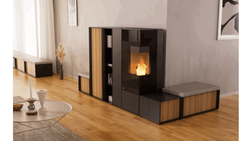 Le poêle à pellets RIKA CONNECT PELLET EDGE