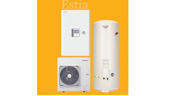 Pompe à chaleur Air-Eau Estia de la marque TOSHIBA