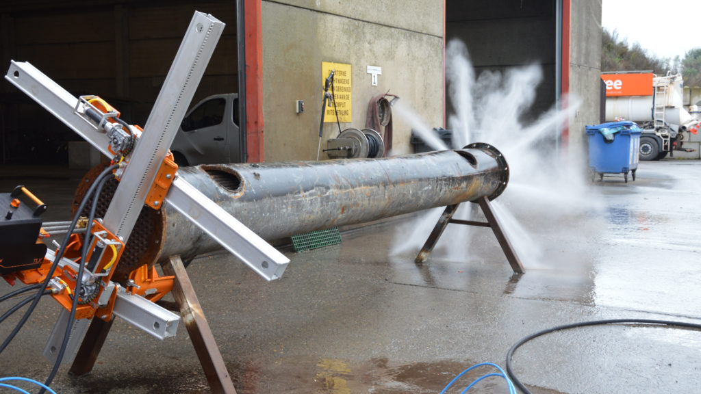 Nettoyage automatise des echangeurs