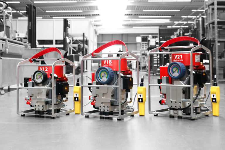 High Pressure Units (electr., pneumat., manual)