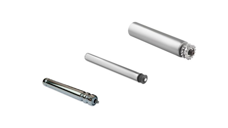 Driven roller conveyors