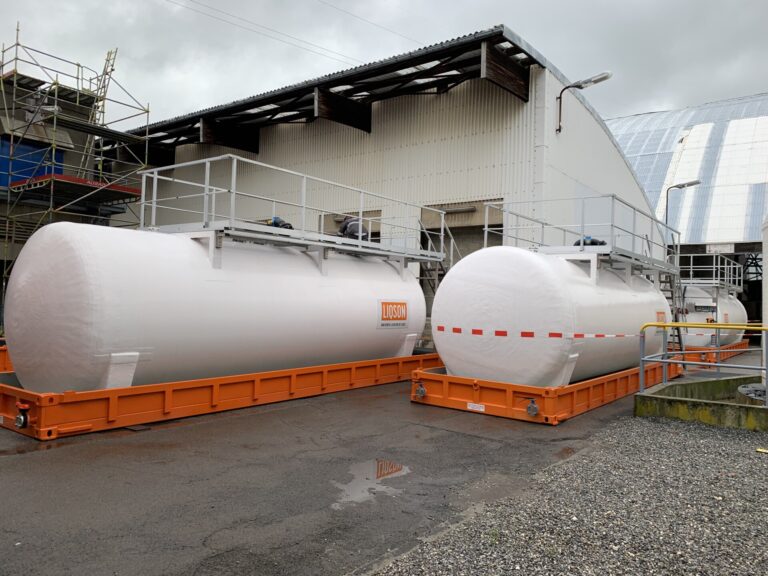 Vlarem-keurklare dubbelwandige huurtanks