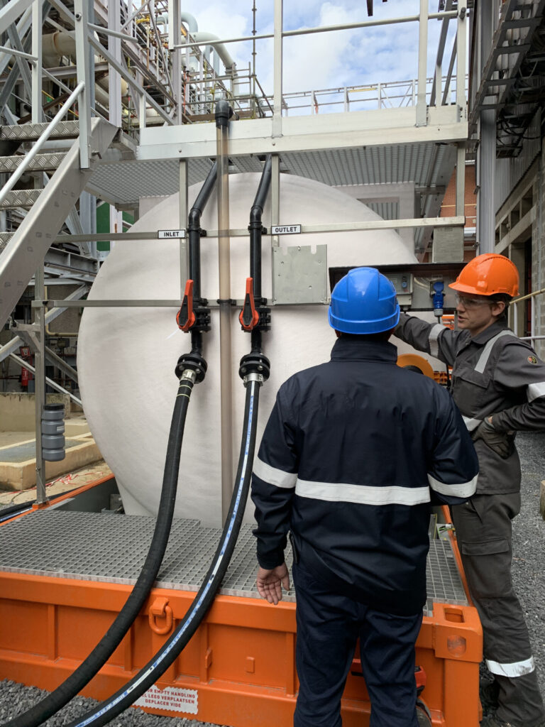 Vlarem-keurklare dubbelwandige huurtanks