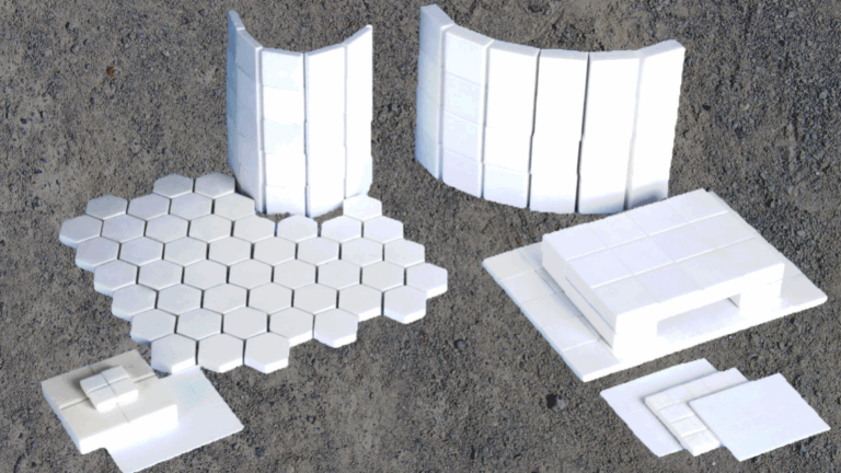 Wear-resistant ceramic materialen