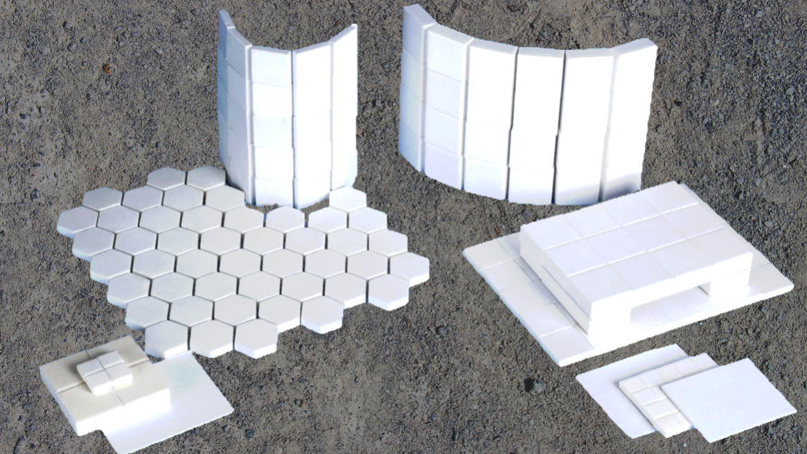 Wear-resistant ceramic materialen