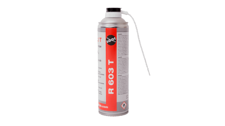 R 603T – Dust-repellent chain lubricant reinforced with PTFE