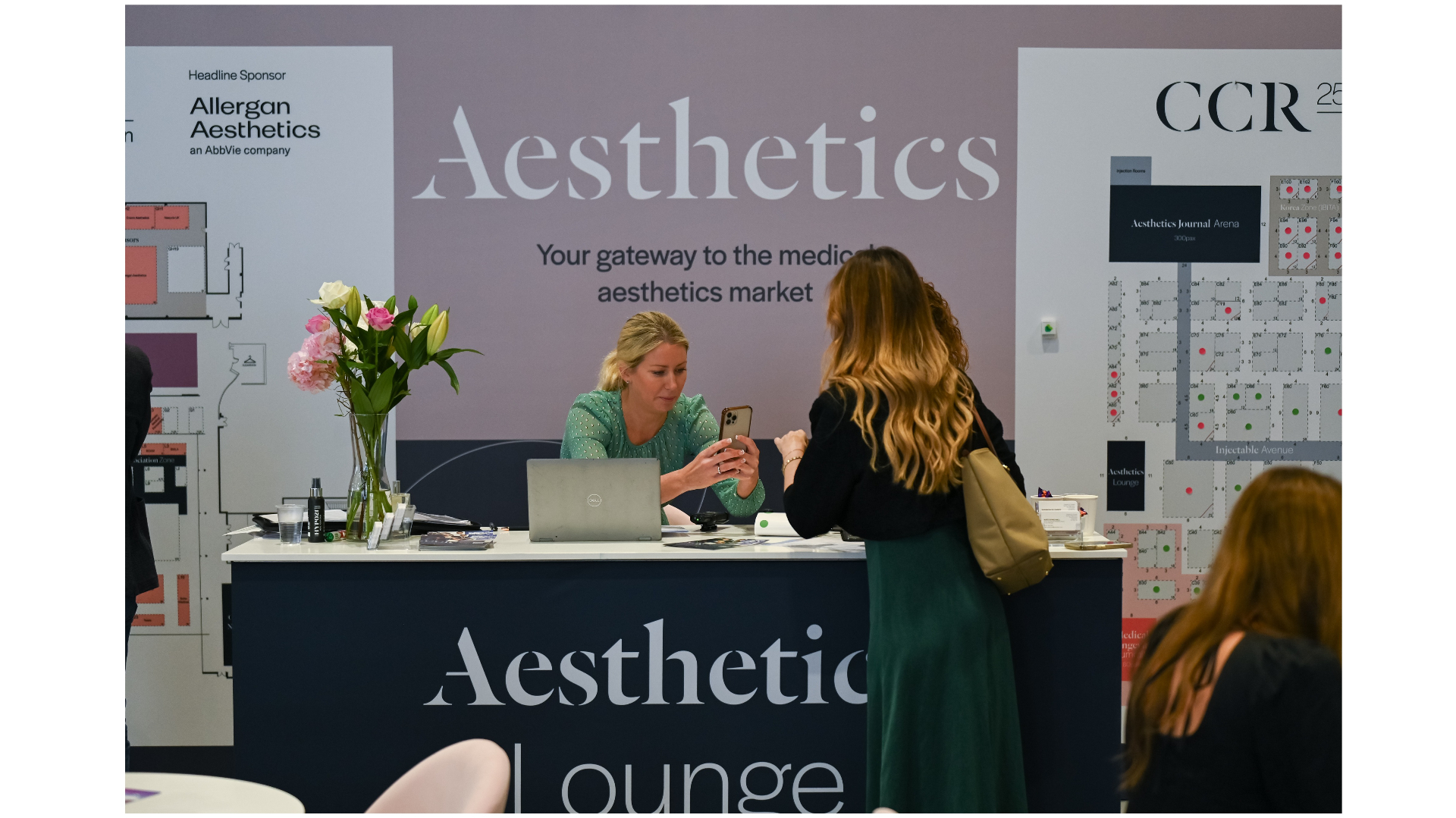Aesthetics Sales Lounge