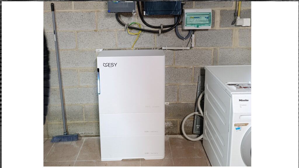 Thuisbatterij van 10 kWh geplaatst in Bekkevoort!