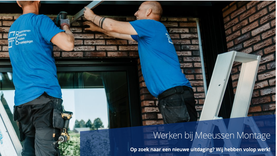 Werken als monteur bij Meeussen Montage?