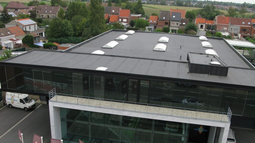 Realisatie EPDM mechanische bevestigd – nieuwbouw