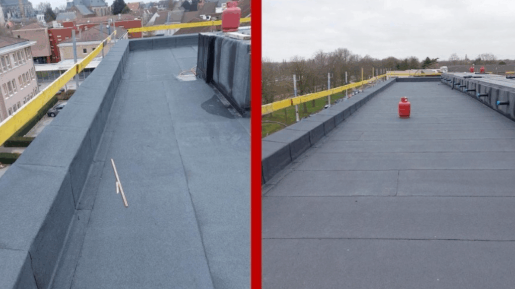 Realisatie solide Soprema Roofing te Lier