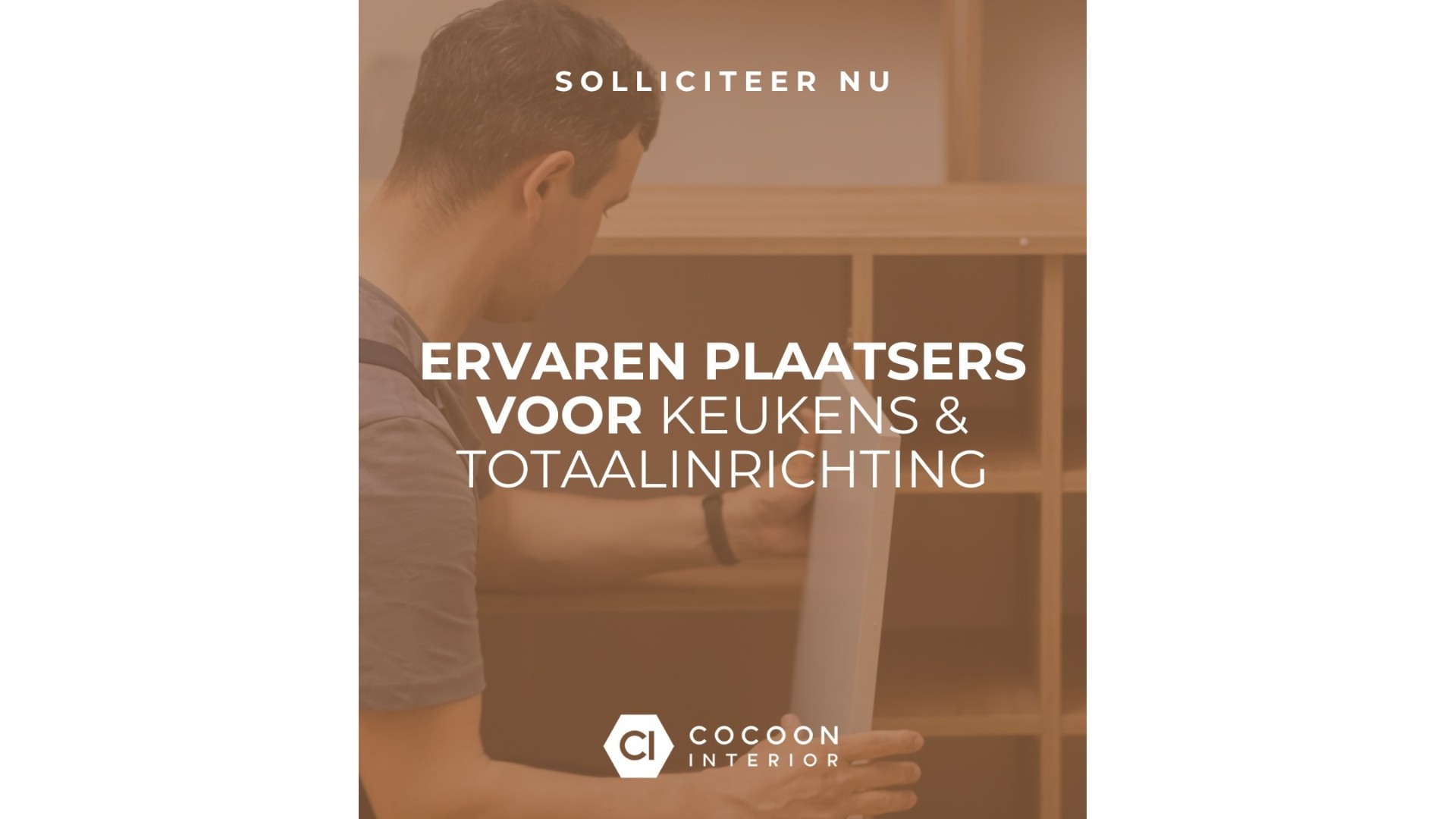 Ervaren plaatser voor keuken- en interieurinrichting