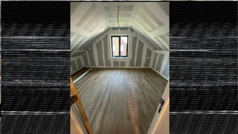 Totaal renovatie zolder voor 3 kamers – badkamer en toilet