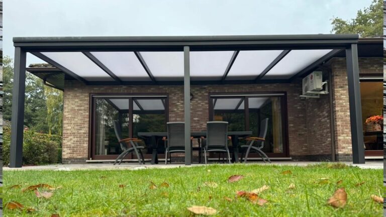 Veranda in aluminium