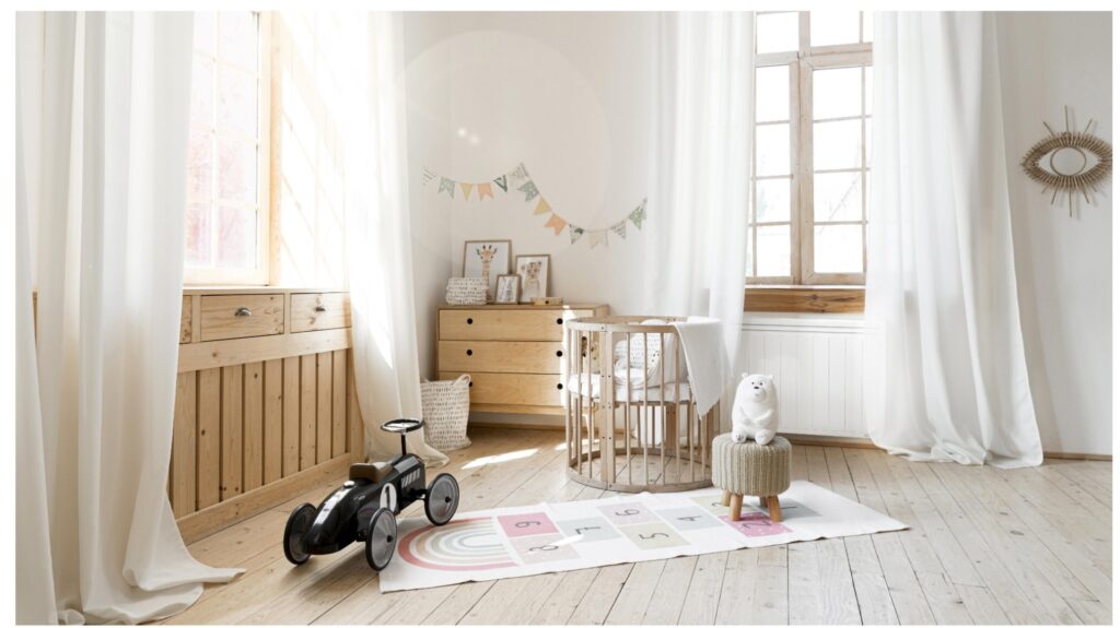 Radiator voor de babykamer
