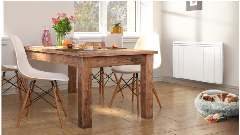 Radiator voor de eetkamer