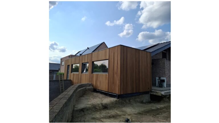 Gevelbekleding – Moderne aanbouw