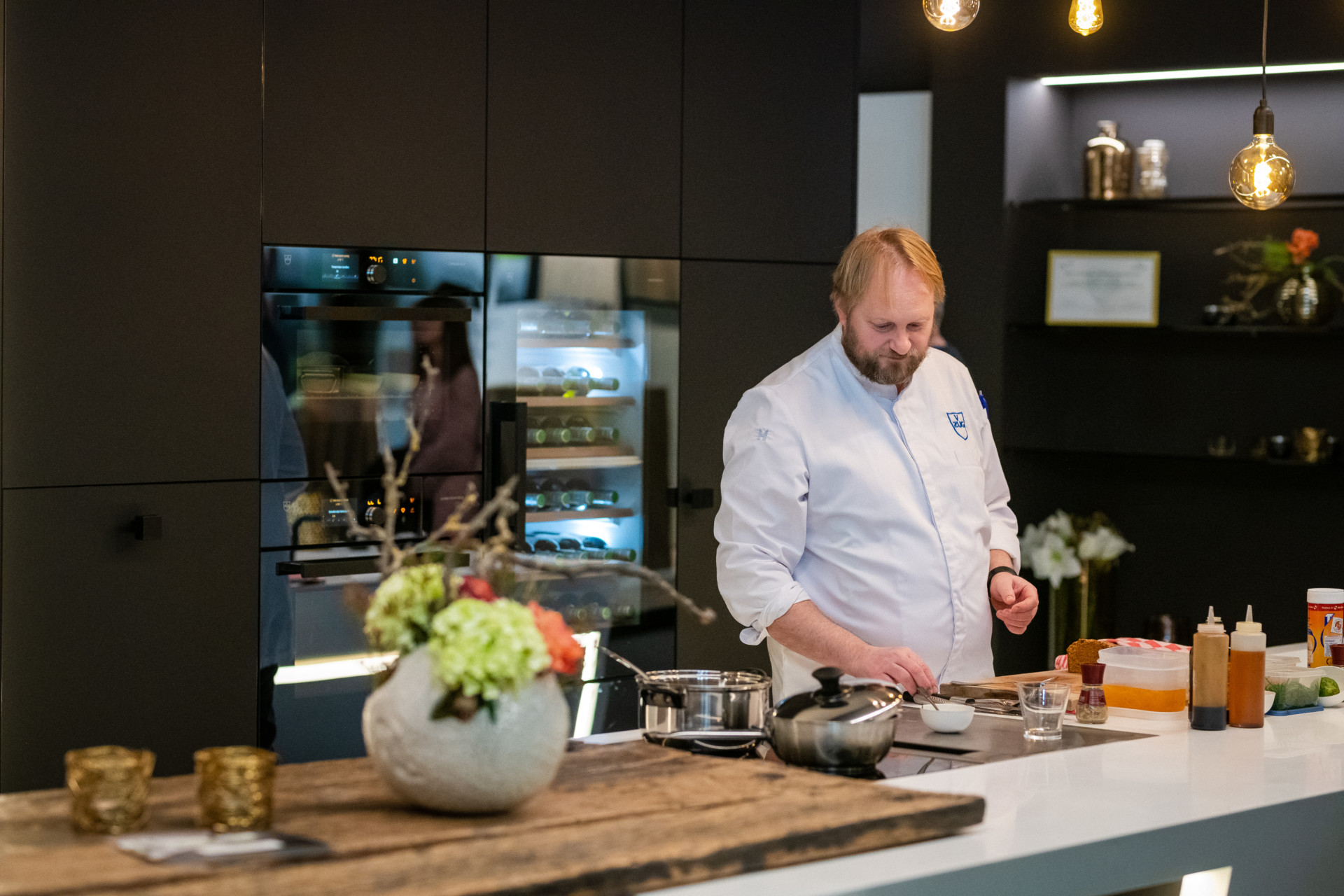 Keuken nocturne van bouw&reno