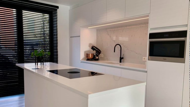 Wit met Albaster marmer composiet