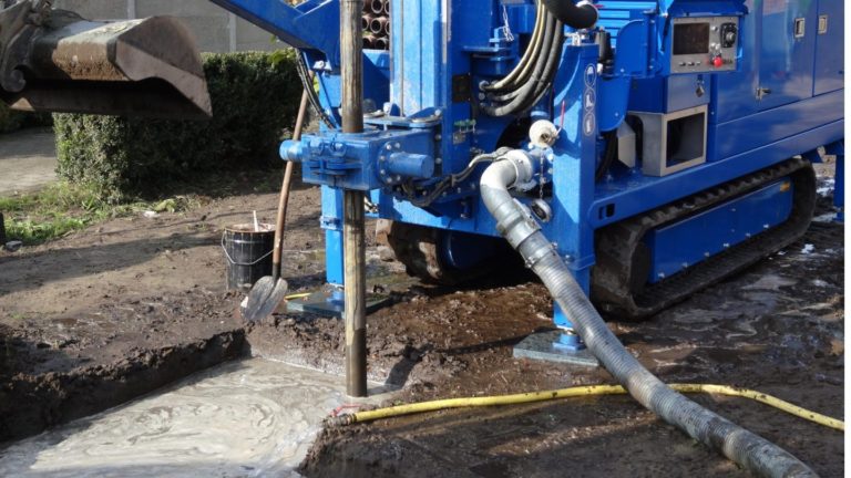 Geothermische grondboringen