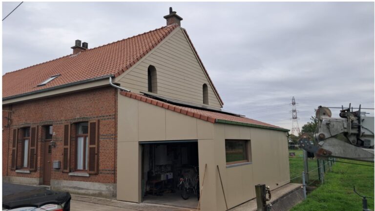 Renovatie van hellend dak