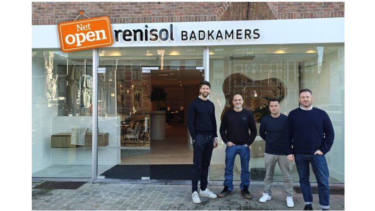 Renisol Badkamers opent toonzaal op Grote Markt in Herentals: “We willen onze badkamerrenovaties ook in het straatbeeld tonen”