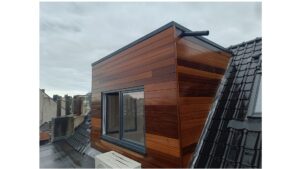 Dakuitkijk timmeren en bekleden