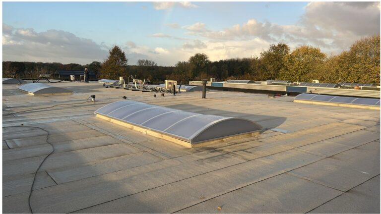 Platte daken (witte roofing)