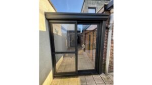 Veranda in aluminium