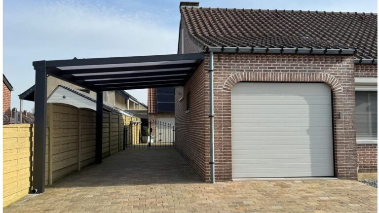 Carport in aluminium