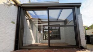 Veranda in aluminium