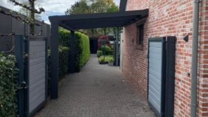 Carport in aluminium