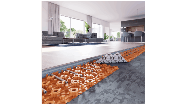 Zelfklevende variant voor Schlüter-BEKOTEC-THERM