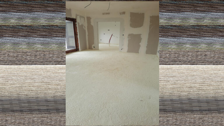 VLOER – Geslotencellig isolatieschuim bijgeschuurd