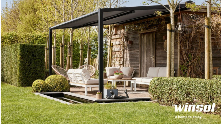 Terrasoverkapping met doek