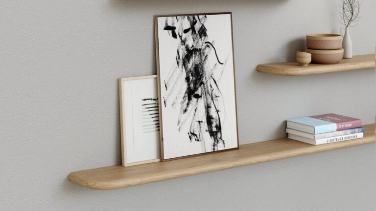 Zwevende wandplanken