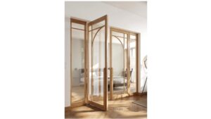 Nieuw!  Houten glazen deuren