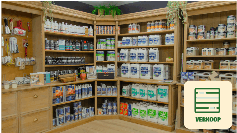 Verkoop van alle producten en toebehoren