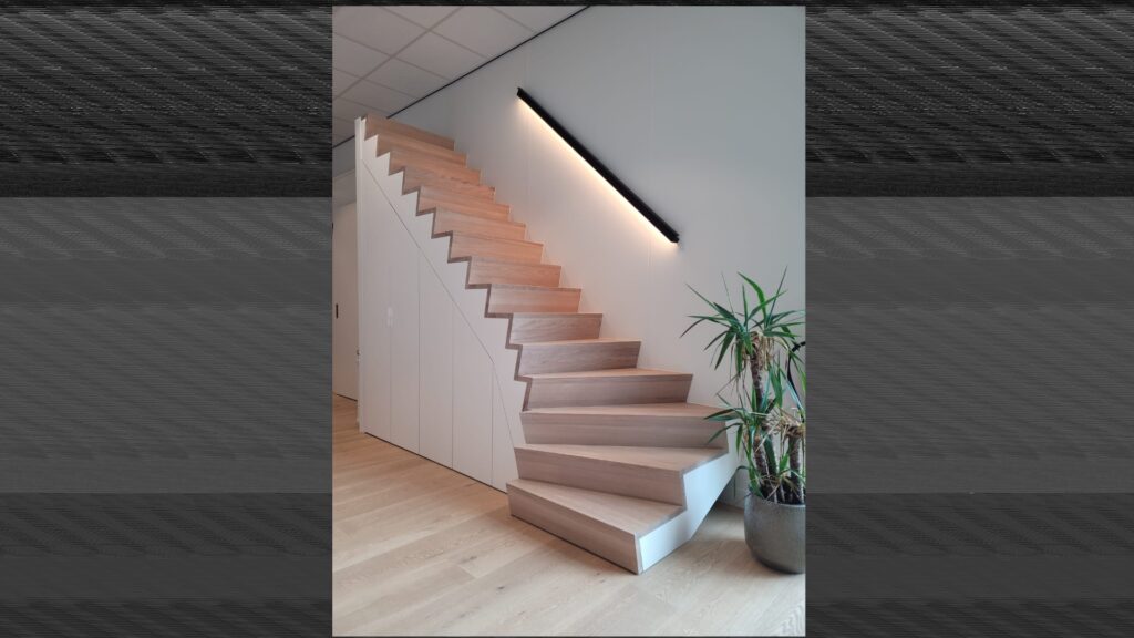 Houten trappen en trapbekleding
