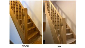 Luchtgommen van trappen