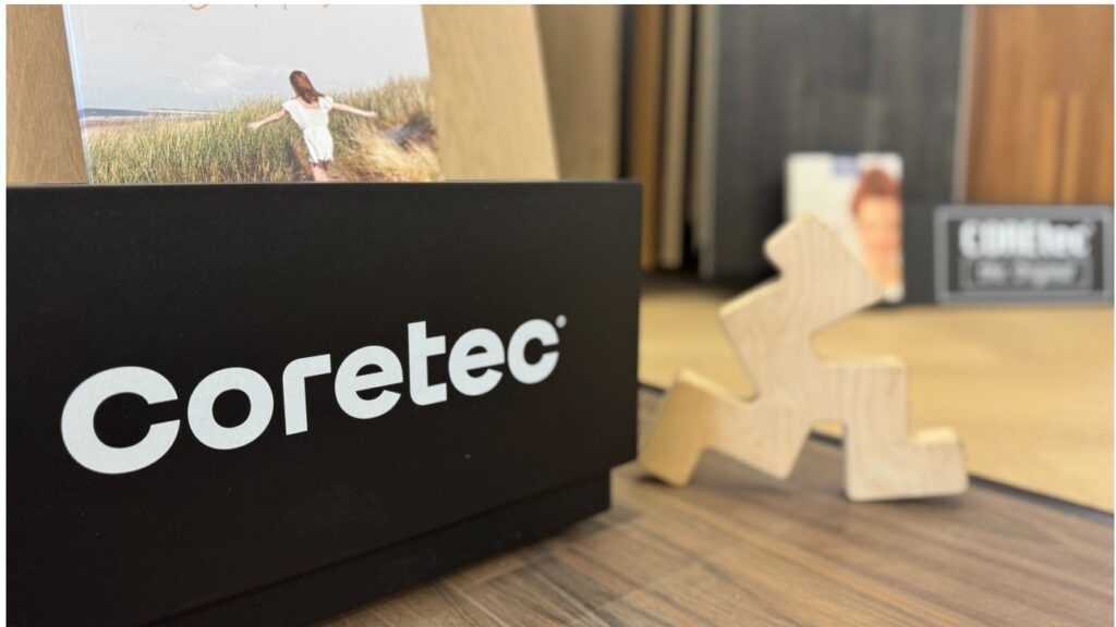 Vloerist erkend als Coretec ambassadeur voor regio Antwerpen