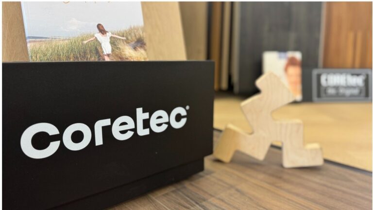 Vloerist erkend als Coretec ambassadeur voor regio Antwerpen