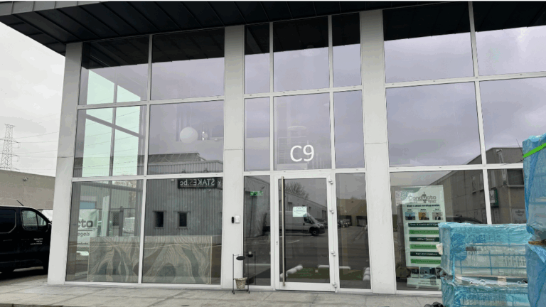 Nieuwe toonzaal renovatiematerialen