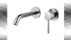 Fortifura Calvi Wastafelkraan &ndash; inbouw &ndash; met inbouwdeel &ndash; chroom