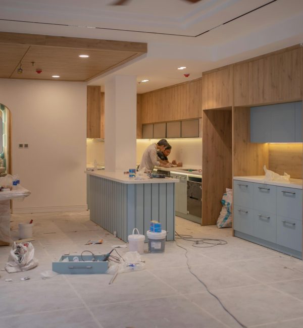 Renovatie aan de keuken