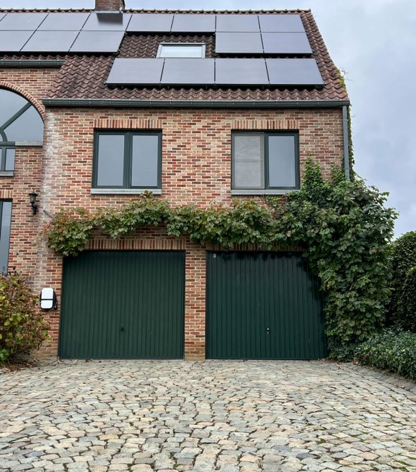 Huis met zonnepanelen