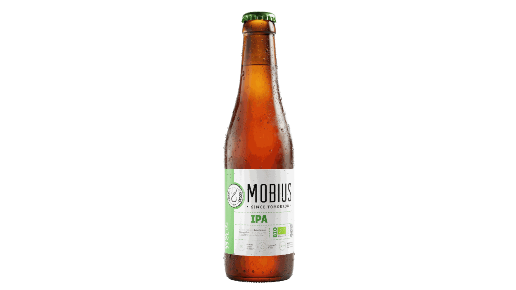 Mobius IPA blonde 33cl BIO – Brasserie Mobius