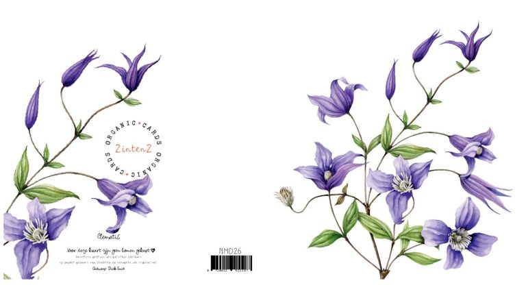 Botanische eko kaarten