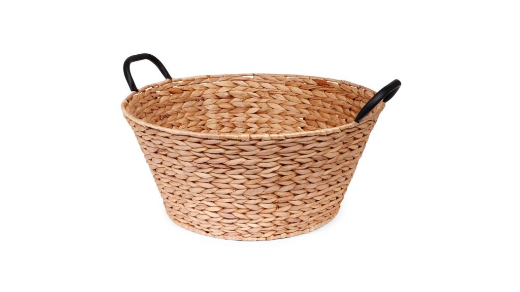 Hyacint mand met handvaten, ook in andere formaten en met of zonder handvaten