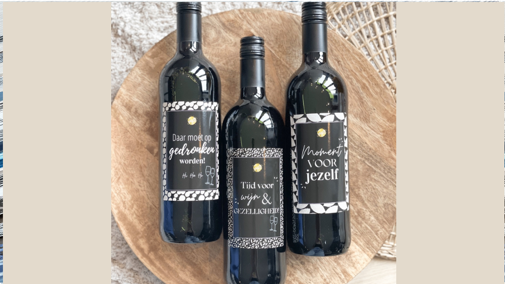 “Wine bottles Black Edition”